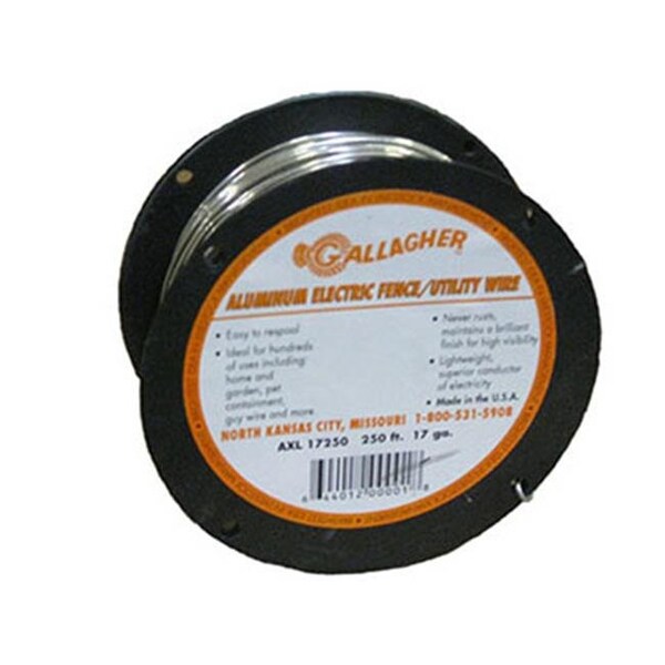 Gallagher Gallagher AXL17250 250 ft. 17 Gauge; Aluminum Wire Fence - 183235