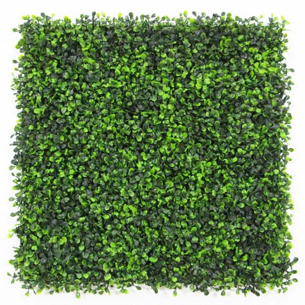 Ejoy 20in x 20in Artificial Boxwood Hedge Greenery Panels, Milan, 12PK - MILAN_1BOX