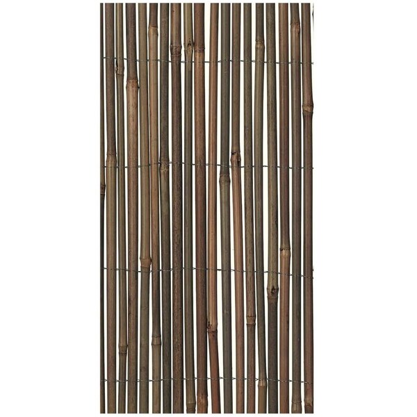 Cuadrado 13 ft. x 3 ft. 3 in. Bamboo Fencing, Natural - CU4217432