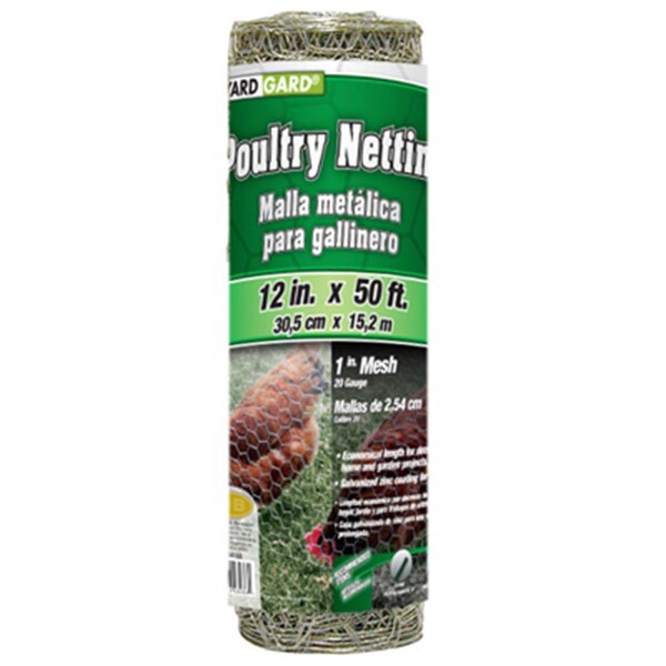 Midwest Airlines Midwest Air 308415B 12 in. x 50 ft. Poultry Netting, 1 in. Mesh - MI574048