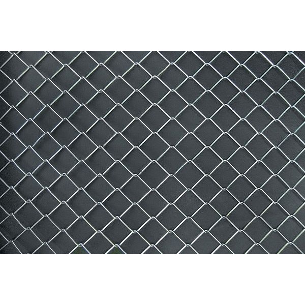 Zoro Select Chain Link Fencing Fabric, 6 ft. H x 50 ft. L - 4LVK9