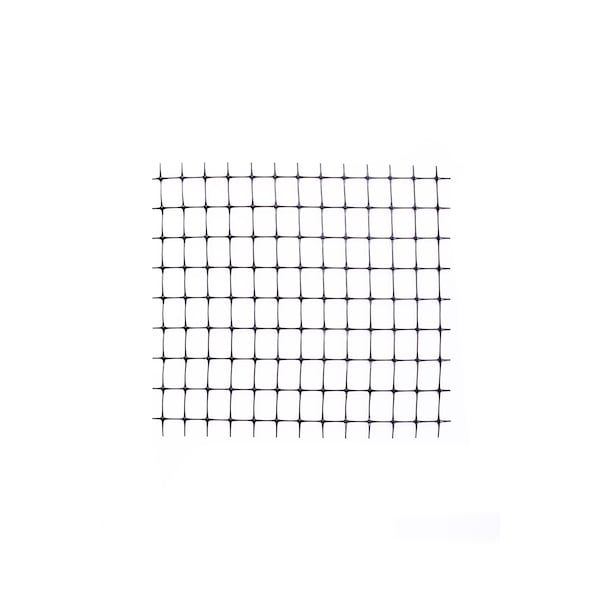 Zoro Select Deer Fence, 7 FT. X 100 FT., Black, Mesh Size 0.63"X0.75" - 2A040006