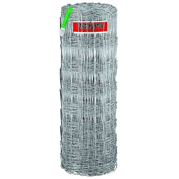 Rangemaster Field Fence, 330 ft L, 47 in H, 14 ga Gauge, Steel, Galvanized - 6773