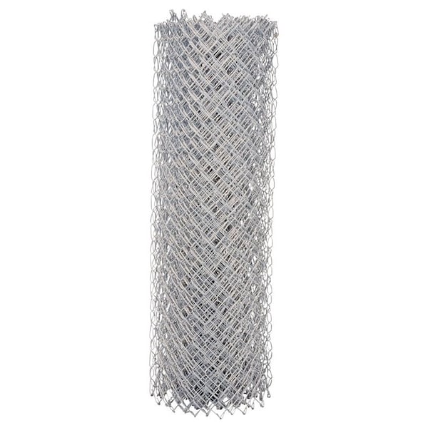 Stephens Pipe & Steel ChainLink Fence, 72 in W, 50 ft L, 1112 Gauge, Galvanized - CL105024