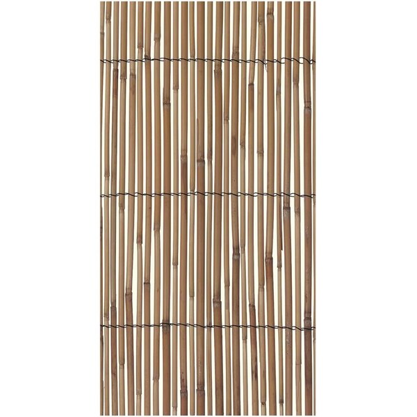 Cuadrado 13 ft. x 3 ft. 3 in. Fencing Reed, Beige - CU3283710