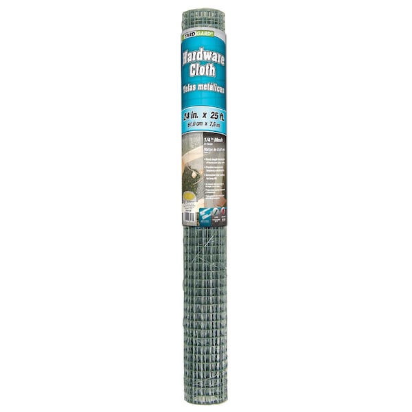 Yardgard Hardware Cloth, 23 ga., 1/4", 24 ft.x25 ft. - 308212B
