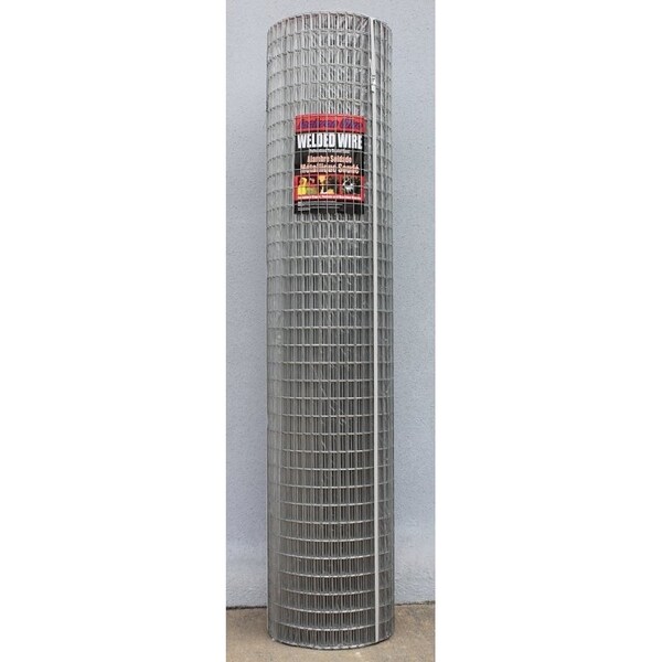 Jackson Wire 10 04 41 14 Welded Wire Fence, 100 ft L, 72 in H, 1 x 2 in Mesh, 14 Gauge, Galvanized - 10044114