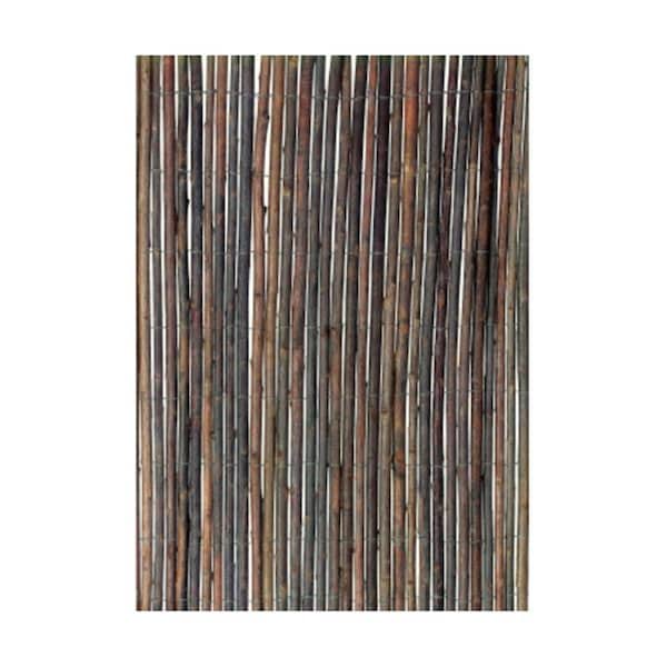 Cuadrado 13 ft. x 3 ft. 3 in. Decorative Garden Willow Wood Fencing Gray Brown - CU3277861