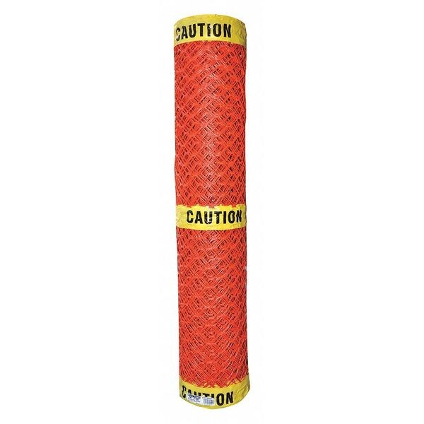Quest Fence, 1-3/4" x 2" Mesh, 4 ft. H, Yl/OR - BFCTDL 10 XY