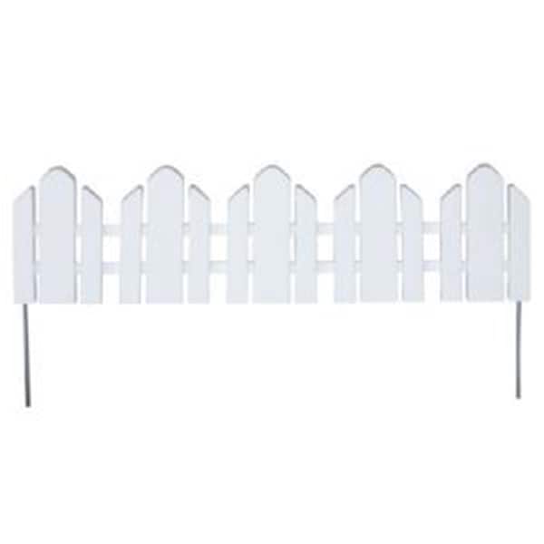 Emsco Group 2090DS Dackers Adirondack Style Resin Fencing Small - White - 2090HD