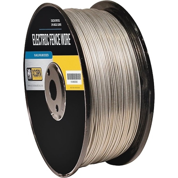 Acorn International Electric Fence Wire, 14 ga Wire, Metal Conductor, 14 mile L - EFW1414