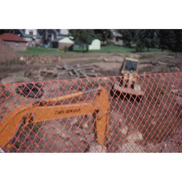Tenax Sentry HD 4FT X 100FT Orange Fence, Mesh Size 2.36"X2.36" - 64313304