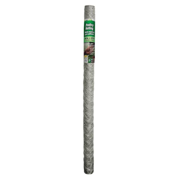 Midwest Airlines Midwest Air 308466B 48 in. x 25 ft. Galvanized Poultry Net - 742885