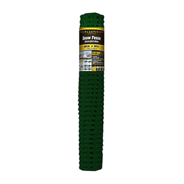 Midwest Air Tech-Import 48 x 50 ft. Plastic Green Snow, Safety Fence - MI570206