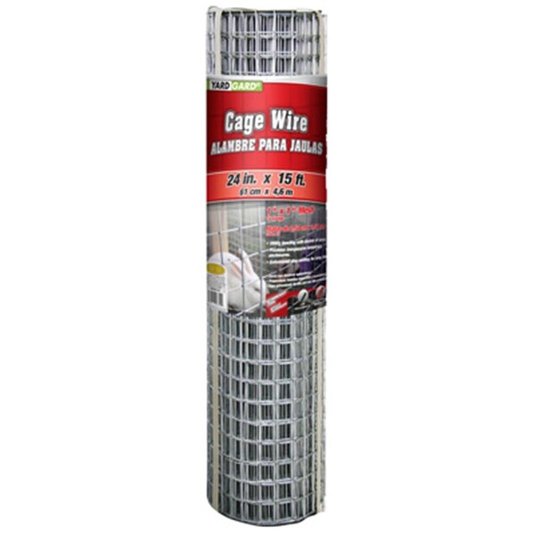 Midwest Airlines Midwest Air 309311A 24 in. x 15 ft. Galvanized Welded Wire, 1 in. Mesh - MI574044