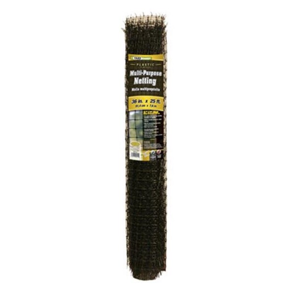 Midwest Airlines Midwest Air 889523A 3 ft. x 25 ft. PVC Multi-Purpose Netting; Black - 889523A