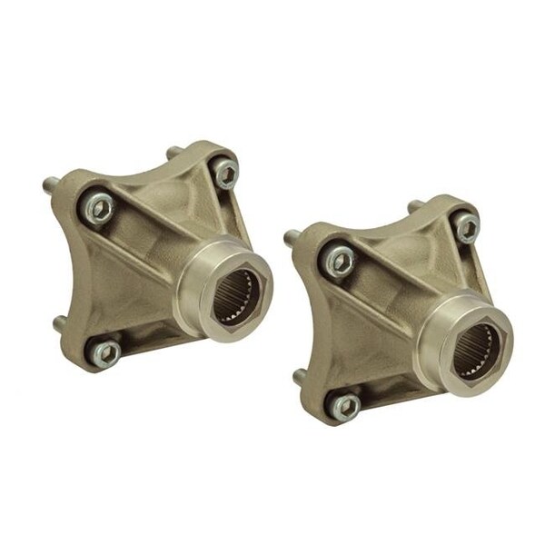 Durablue Durablue 1341-110x Extended Rear Wheel Hubs - Suzuki Quad Racer 500 1987-1990 26 Spline 4 x 110 mm Plus 1 in. - 1341/110X