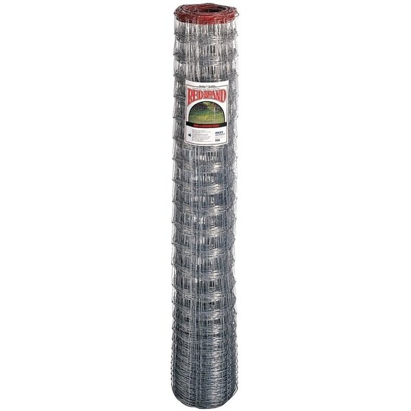 Red Brand Deer and Orchard Fence, 165 ft L, 72 in H, 1412 Gauge, Galvanized - 70253