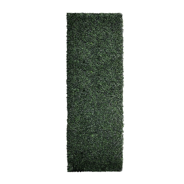 Ejoy 40in x 120in Artificial Dark Green Boxwood Roll Panels for Outdoor Use - HEDGEROLL_DARKGREEN_1ROLL