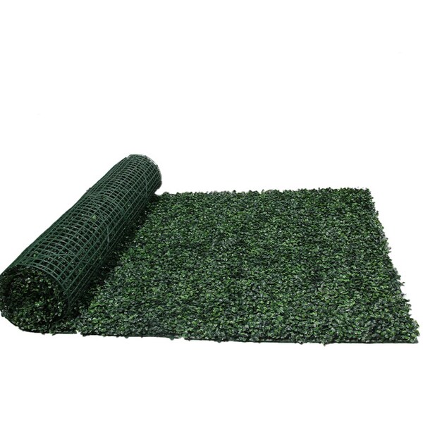 Ejoy 40in x 120in Artificial Dark Green Boxwood Roll Panels for Outdoor Use - HEDGEROLL_DARKGREEN_1ROLL