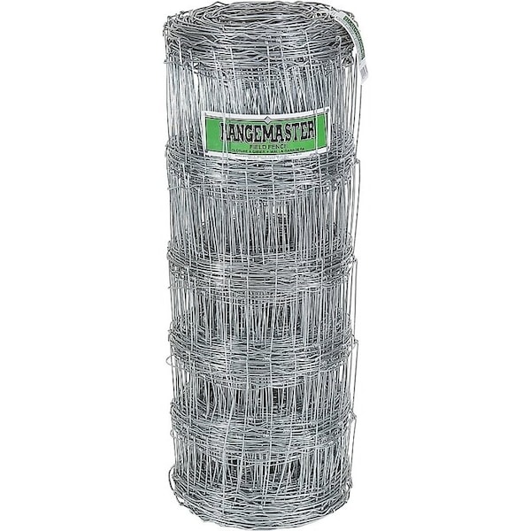 Rangemaster Field Fence, 330 ft L, 47 in H, 12 ga Gauge, Steel, Galvanized - 6670