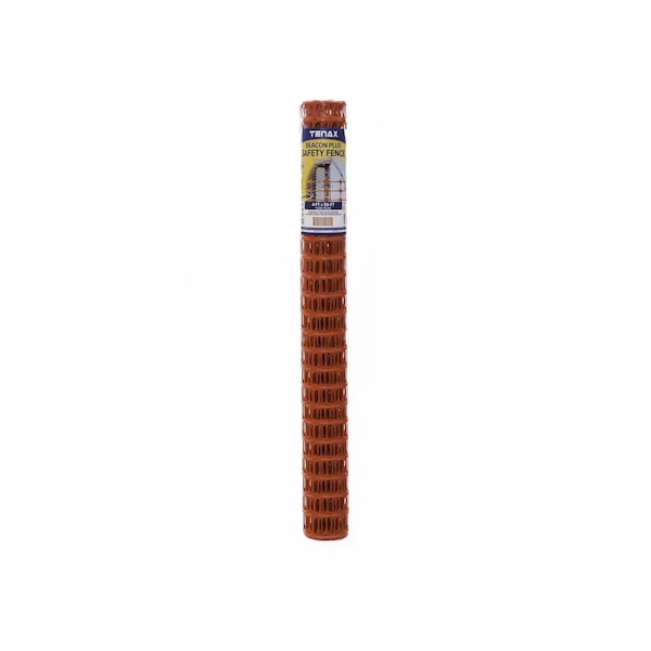 Tenax Safety Fence, 4 ft. H, 50 ft. L, Orange - 89909004