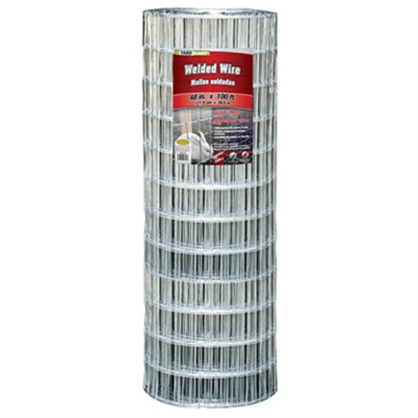Grilltown 308322A 48 in. x 100 ft. Galvanized Welded Wire - GR582604