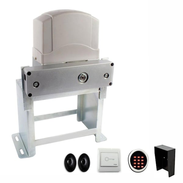 Tepee Supplies Accessories Kit Sliding Gate Opener for Sliding Gates up to 65 ft. Long & 2700 lbs - TE3309825