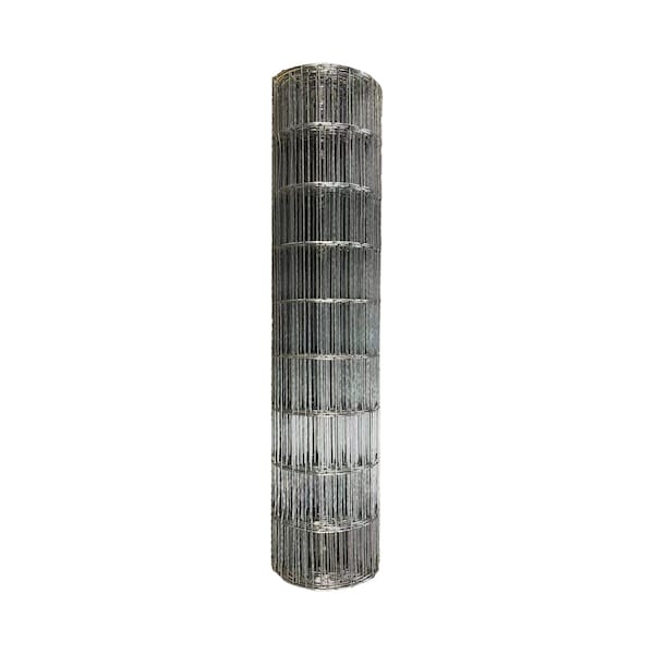 Nuvo Iron 3-ft x 50-ft - Welded Utility Fence Mesh - Rectangular Mesh - Hot Dipped Galvanized - HDGUW-3501424