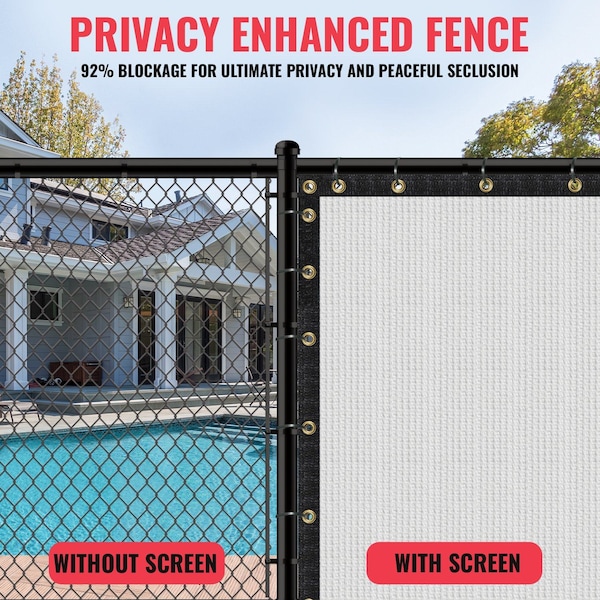 Sealtech Ultra Heavy Duty 200 GSM Privacy Fence White8X50 NonRecycled Polyethylene Cable Zip Ties - ST-204-8X50