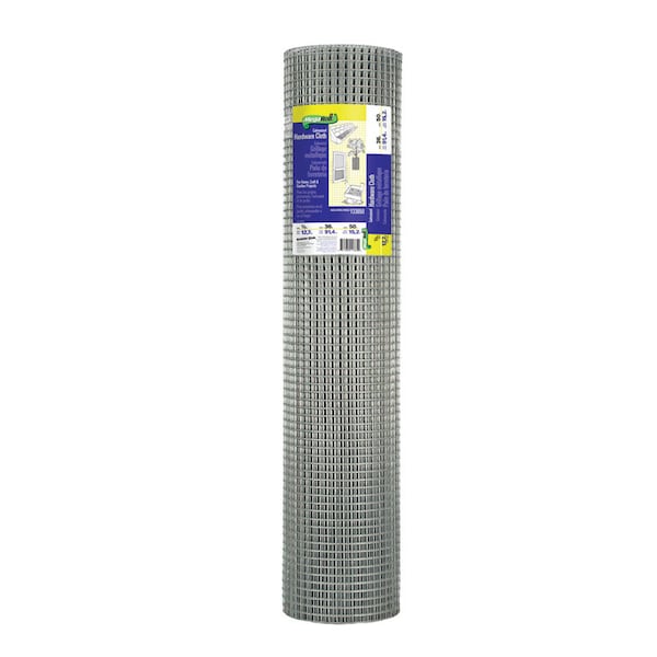 Garden Zone Garden Craft 36 in. H X 50 ft. L Galvanized Steel Hardware Cloth 1/2 in. - 133650