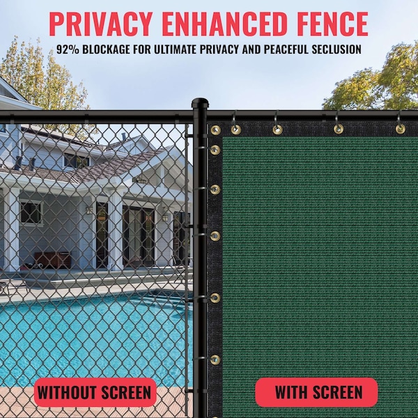 Sealtech Ultra Heavy Duty 200 GSM Privacy Fence Green5X50 NonRecycled Polyethylene Cable Zip Ties - ST-203-5X50