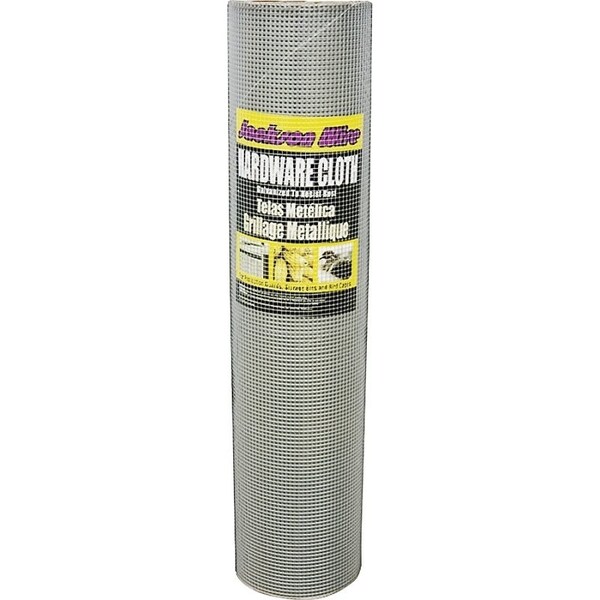 Jackson Wire Jackson Wire 11 03 36 13 Hardware Cloth, 1/2 x 1/2 in Mesh, 100 ft L, 24 in W, 19 ga - 11033613