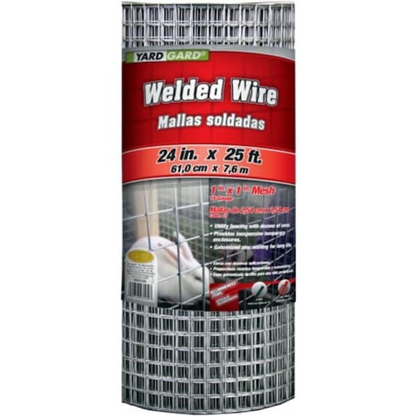 Mat 24in. x 25 1in. Mesh Galvanized Welded Mesh Fence - MA309796