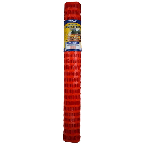 Tenax Tenax Guardian 4 ft. H X 100 ft. L Polyethylene Fencing 1.75 x 1.75 in. - 2A060006