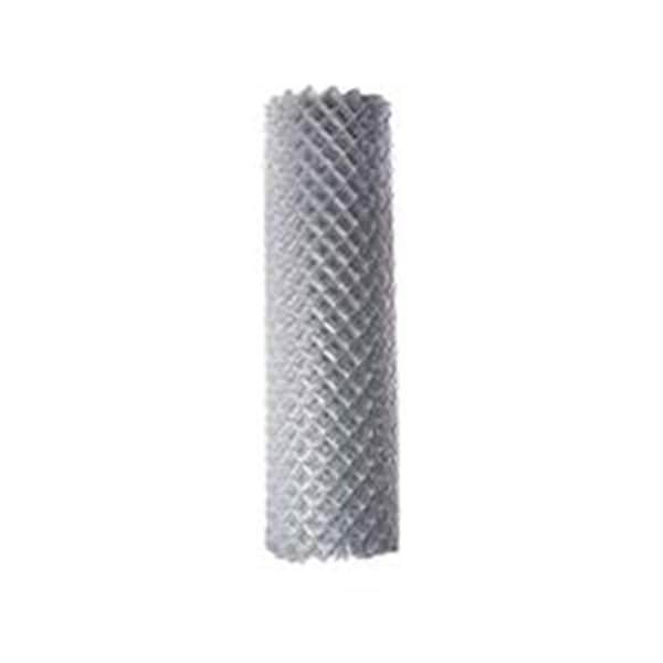 Tepee Supplies 6 x 50 ft. 12.5-AW Gauge Galvanized Steel Roll Chain Link Fence Fabric - TE2519289