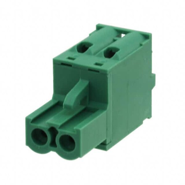 Contacto verde de 5.0 -2P Fci HW con protector de alambre brillante estañado con acero inoxidable sin brida @ - 20020038-G021B01LF
