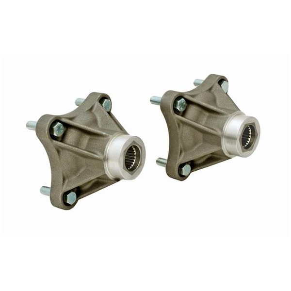 Durablue Durablue 20-1331x Extended Rear Wheel Hubs - Honda ATC250R 1985-1986 25 Spline 4 x 110 mm Plus 1 in. - 20-1331X