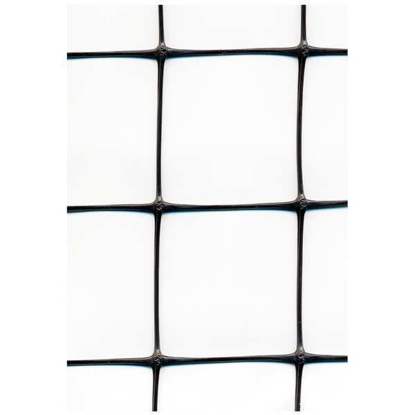 Zoro Select Deer Fence, 10 FT. X 330 FT, Black, Mesh Size 1.77" X 1.97" - 60008409