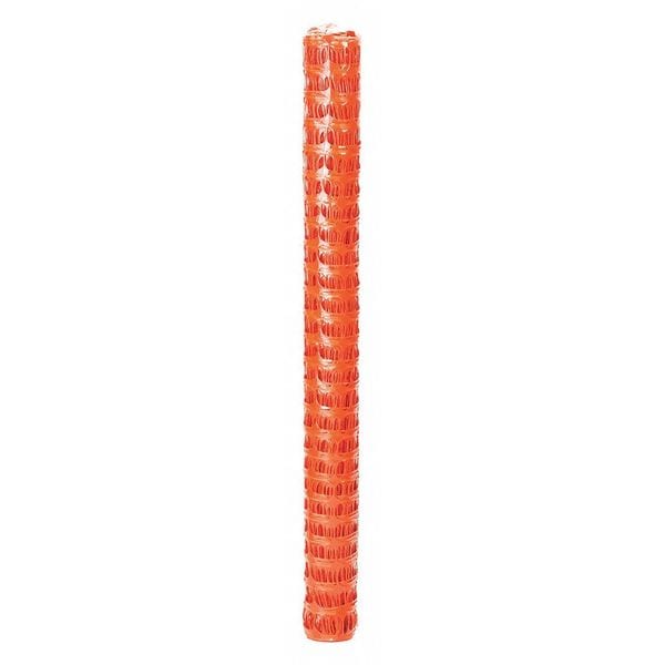 Quest Fence, 4" x 2-1/4" Mesh, 4 ft. H, Orange - OL 1648100 X