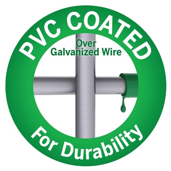 Garden Zone Garden Craft 24 in. H X 50 ft. L Steel Welded Wire Fence 2x3 in. - 022450