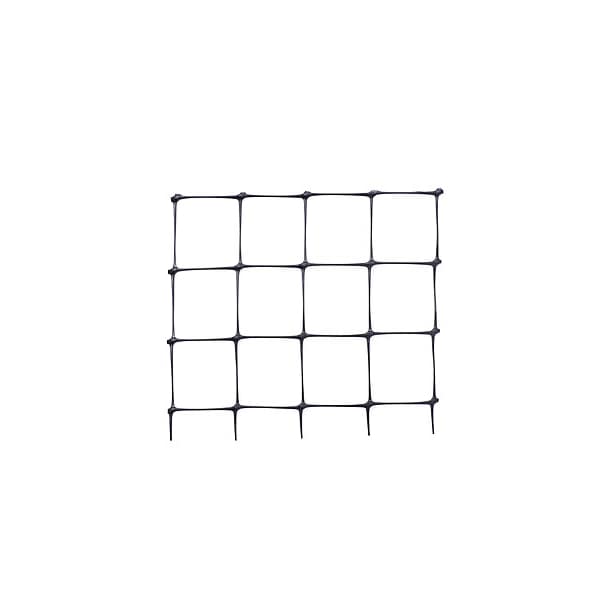 Zoro Select Deer Fence, 7-1/2 FT. X 100 FT., Black, Mesh Size 1.77" X 1.97" - 60100109