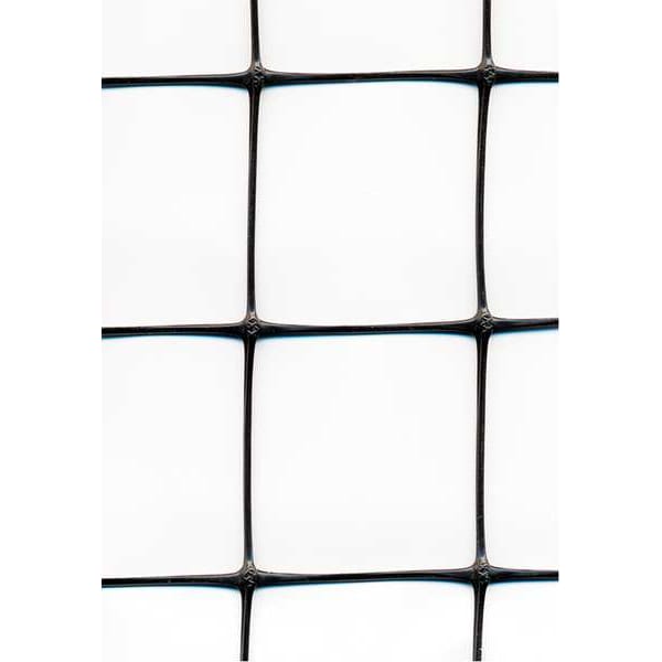 Zoro Select Deer Fence, 7-1/2 FT. X 100 FT., Black, Mesh Size 1.77" X 1.97" - 60100109
