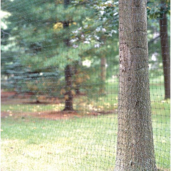 Zoro Select Deer Fence, 7-1/2 FT. X 100 FT., Black, Mesh Size 1.77" X 1.97" - 60100109
