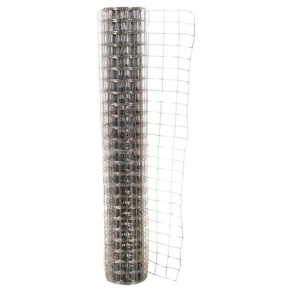 Jackson Wire Jackson Wire 10152514 Welded Garden Fence, 16 ga, 50 ft L, 36 in H, Galvanized - 10152514