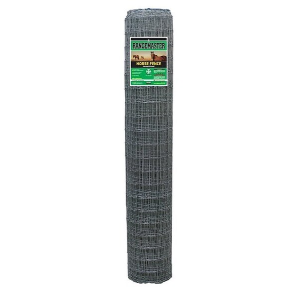 Rangemaster Horse Fence, 100 in L, 60 in H, 125 ga Gauge, Galvanized - 6793