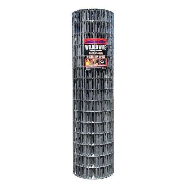 Jackson Wire 10 01 40 14 Welded Wire Fence, 100 ft L, 60 in H, 2 x 4 in Mesh, 1212 Gauge, Galvanized - 10014014