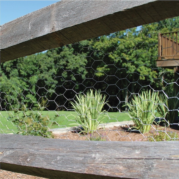 Garden Craft 72 in. H X 150 ft. L Galvanized Steel Poultry Netting 1 in. - 167215