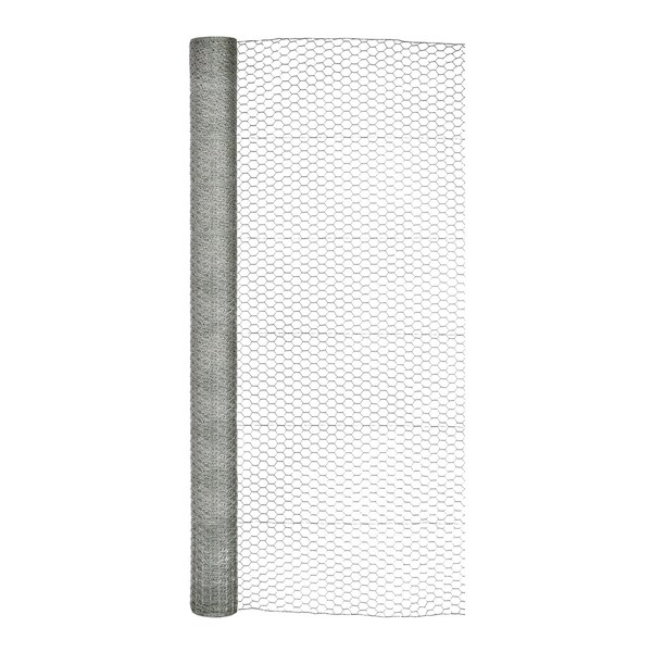 Garden Craft 72 in. H X 150 ft. L Galvanized Steel Poultry Netting 1 in. - 167215