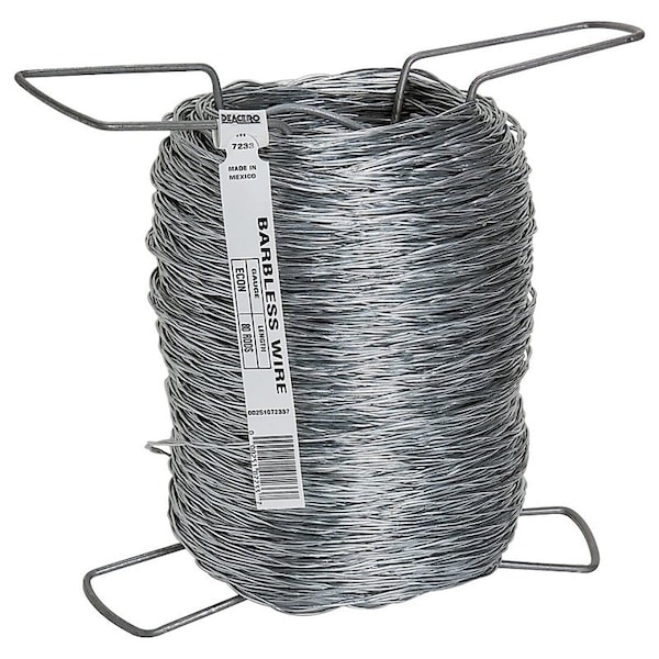 Rangemaster Barbless Wire, 1320 ft L, 125 ga Gauge, Zinc - 7227
